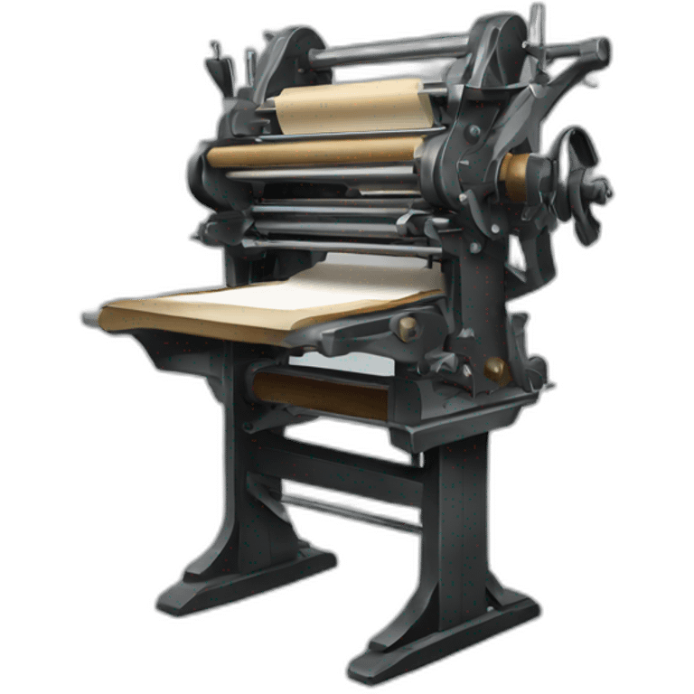 printing press emoji