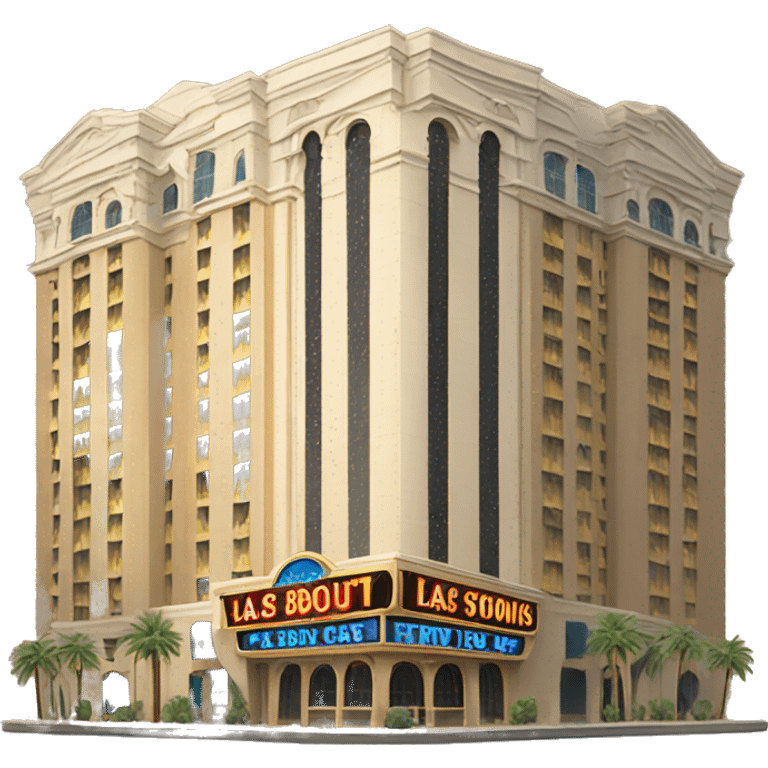 las vegas casino building emoji