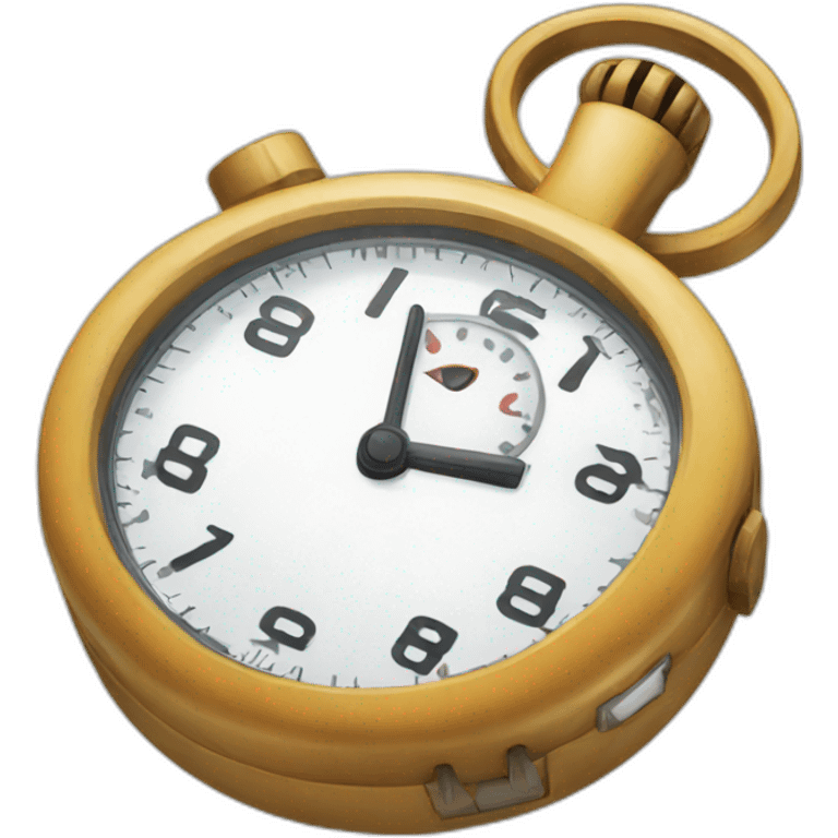 Stop watch anime emoji