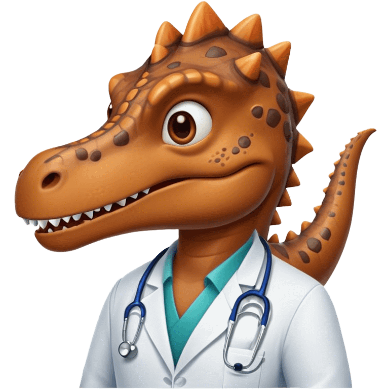 Dinosaur doctor  emoji