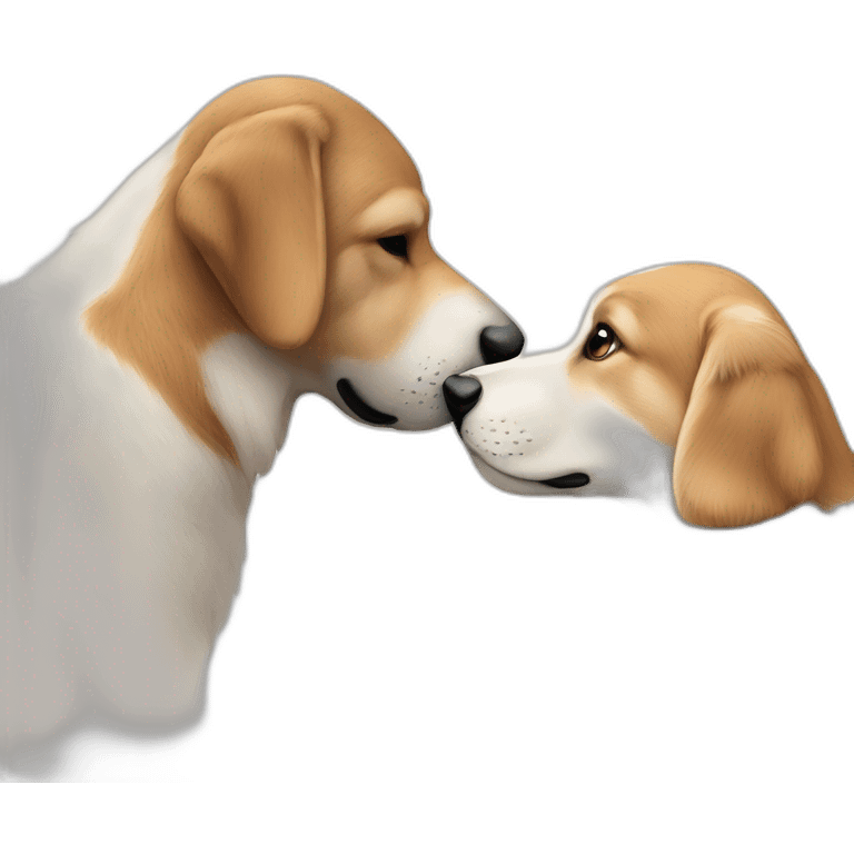 Nose to nose Mutter und sohn, eskimokuss emoji