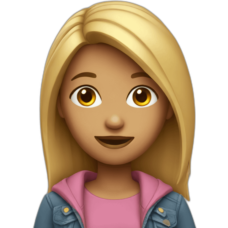 3d girl emoji