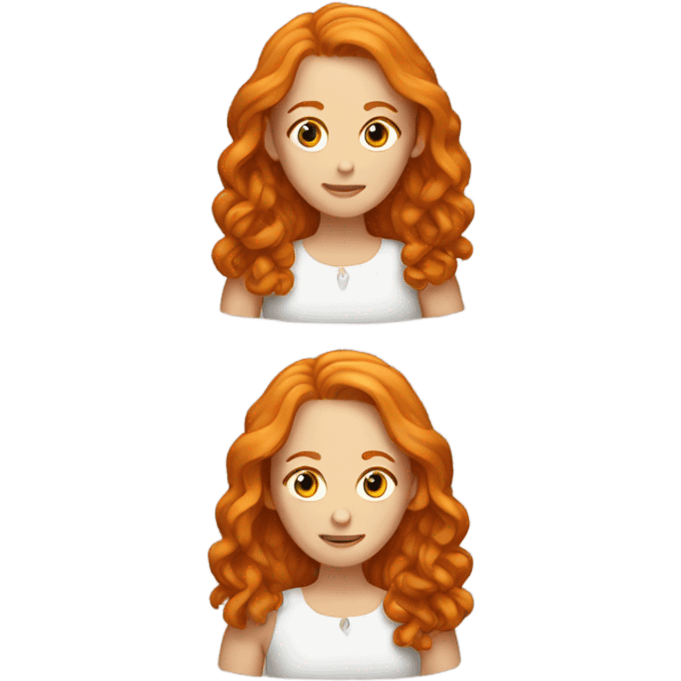 Ginger info girl emoji