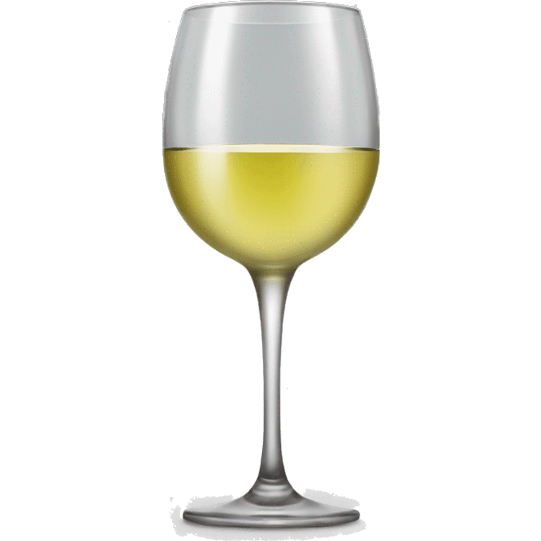 White wine glass  emoji