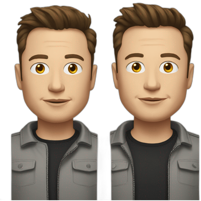 Elon Musk emoji