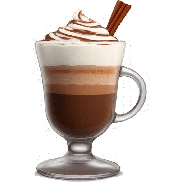 swiss hot chocolate glass emoji