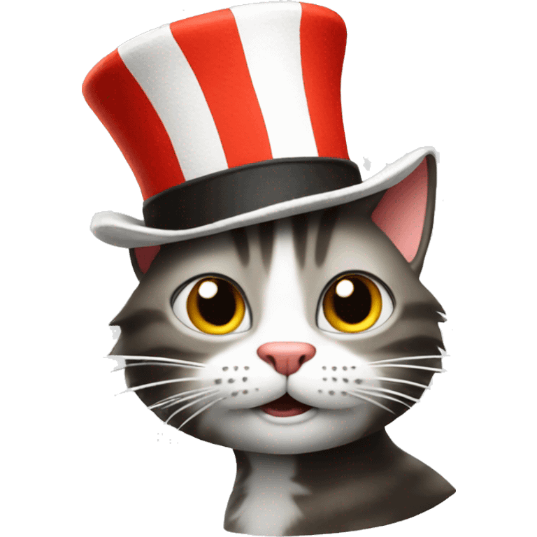 Cat in the hat emoji