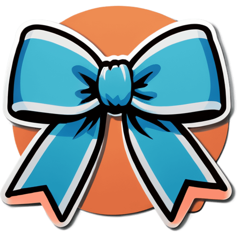 Tiny bow emoji