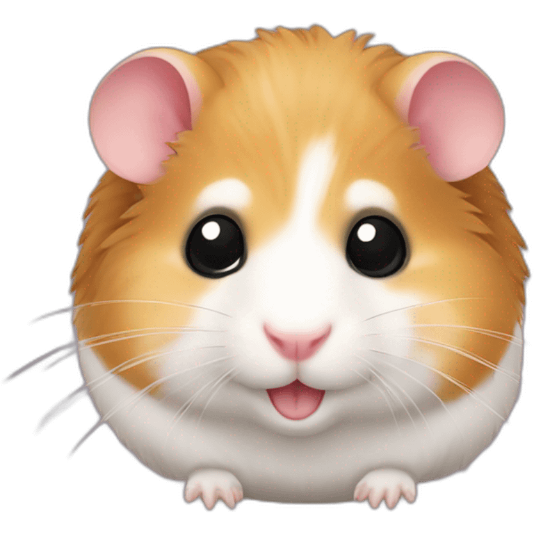 Hamster sur  chien emoji