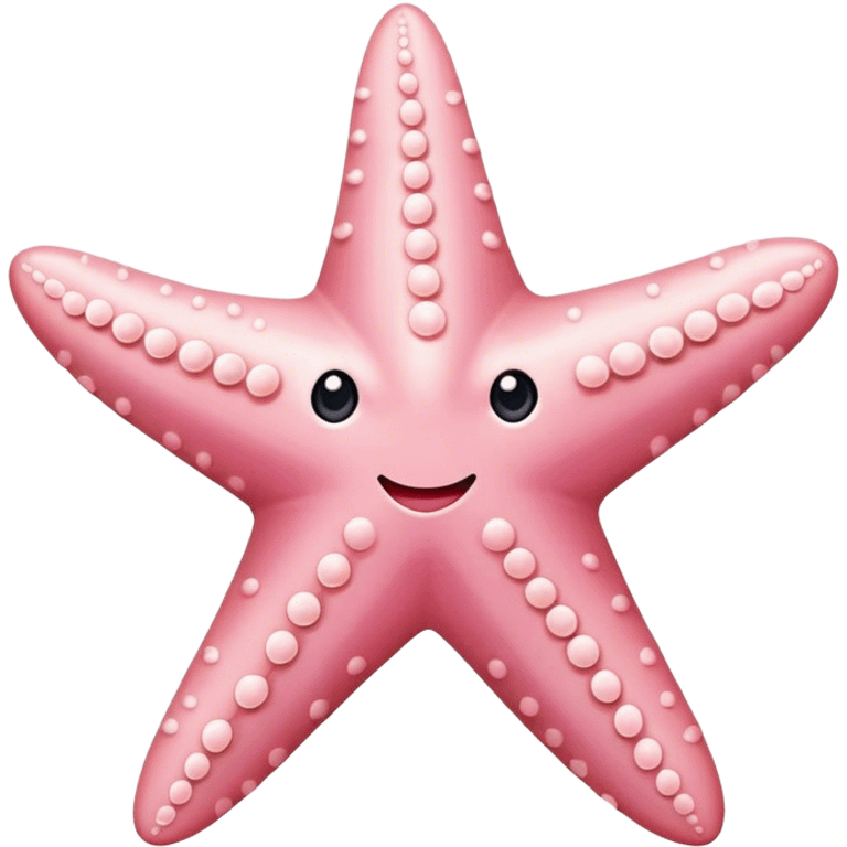 Light pink starfish emoji