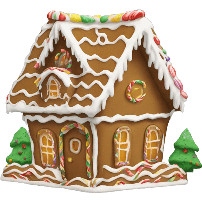 Gingerbread house  emoji