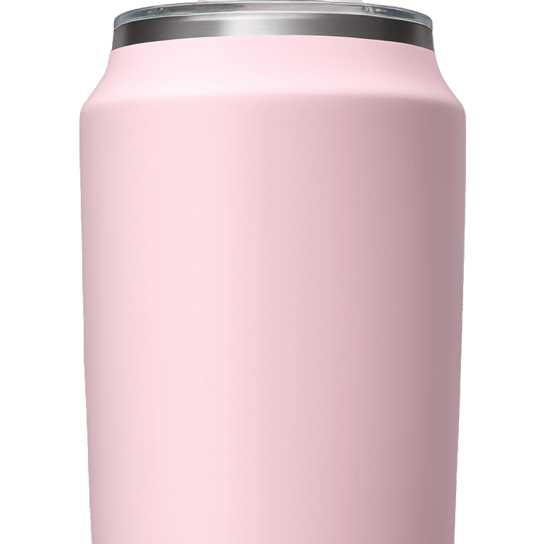 Light pink 40oz Stanley tumbler emoji