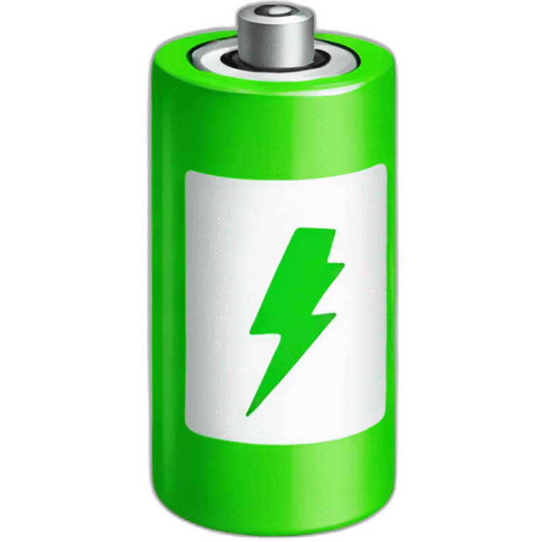 rechargeable batteries with rechargeable mark on them emoji