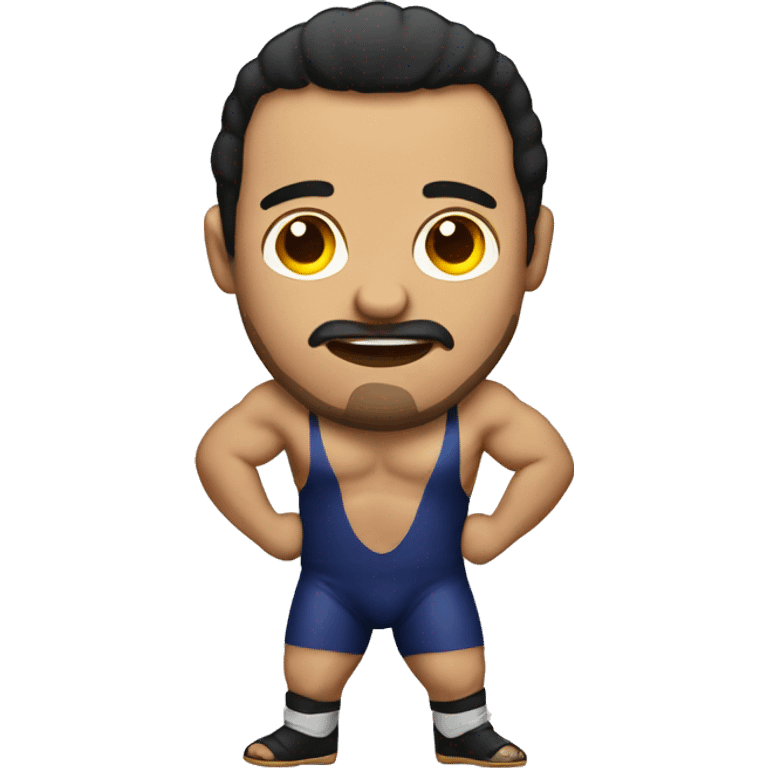 Funny wrestling man  emoji