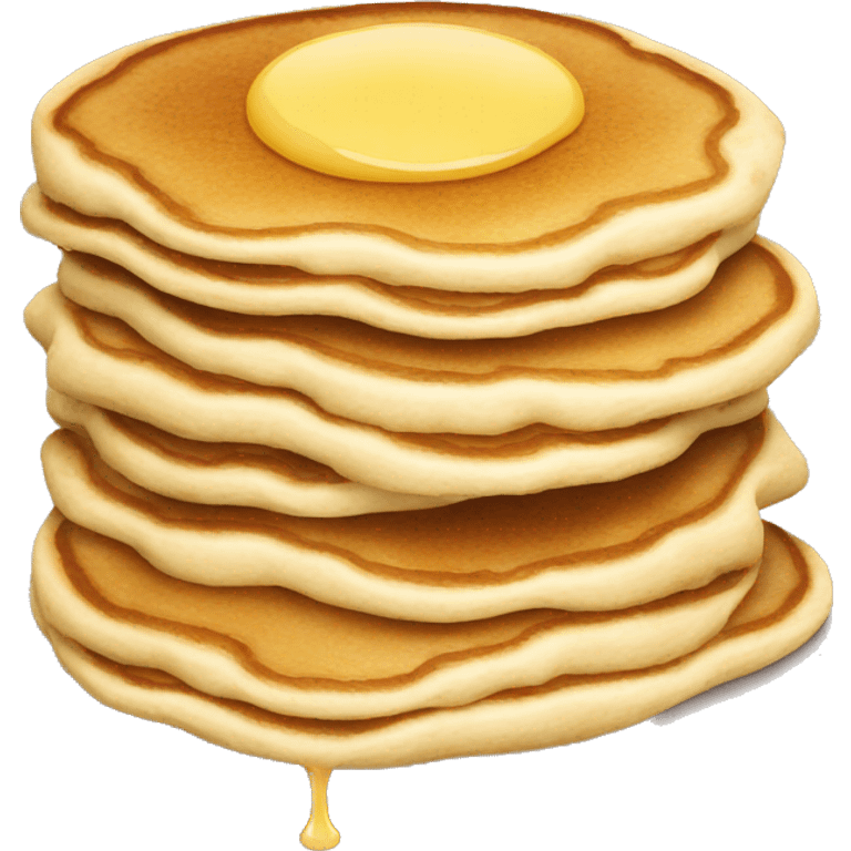 ultra thin pancake emoji