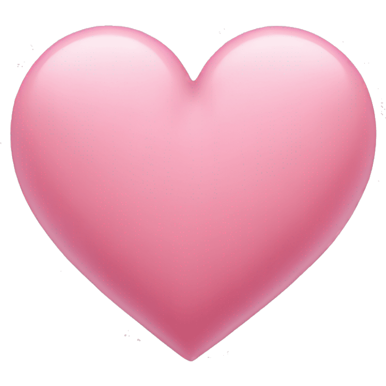 Aesthetic cozy pink heart emoji