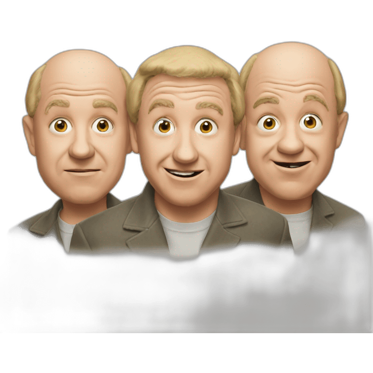 Three stooges emoji