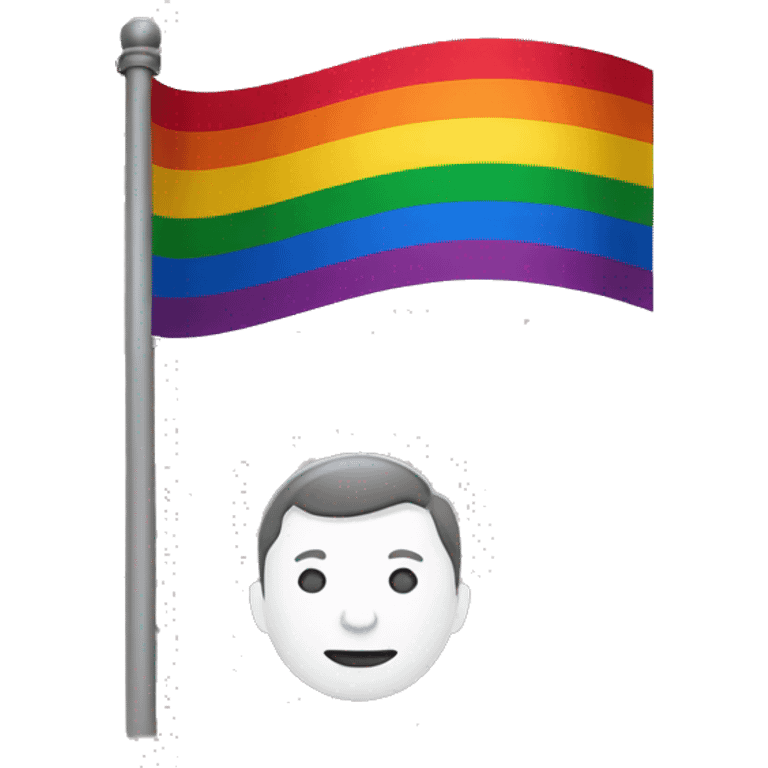 Elon musk pride flag emoji