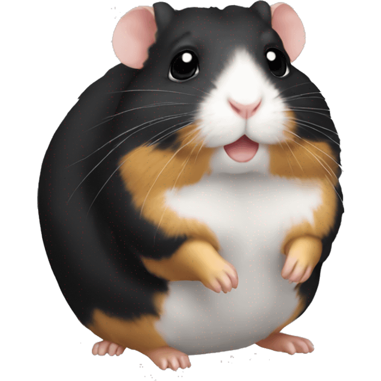 hampster black emoji