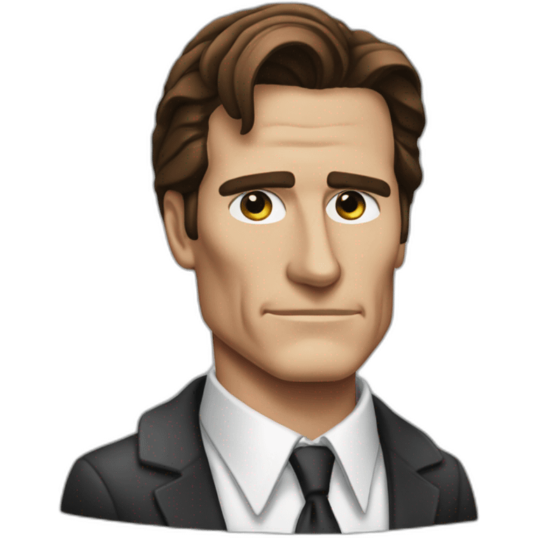 Patrick bateman en sans  emoji