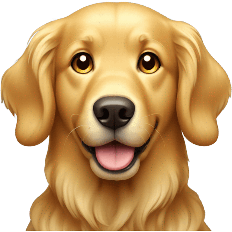 dog golden retriever emoji