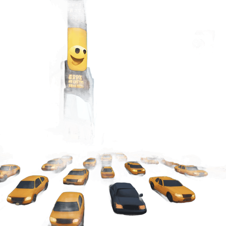 Times Square at night  emoji