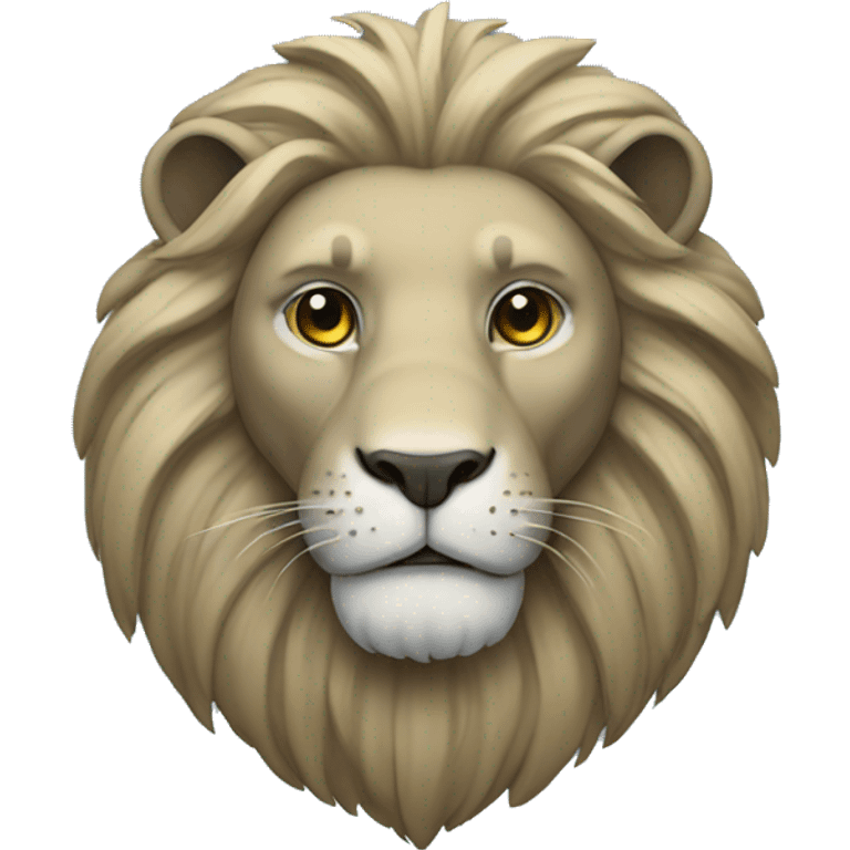 Blue lion  emoji