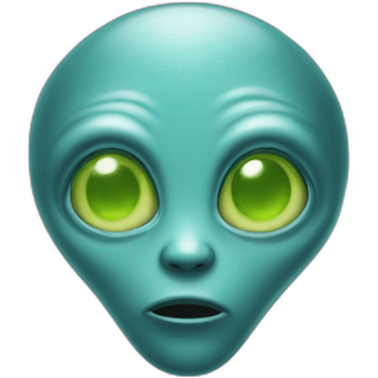 alien face emoji