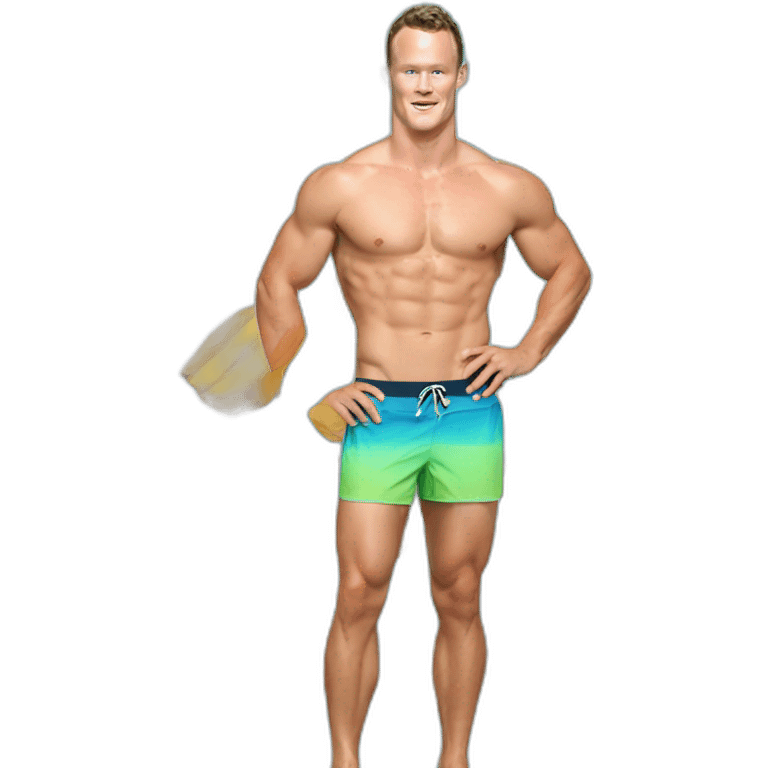 Jonathan Toews as a beach body emoji