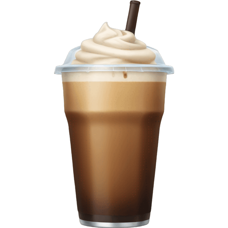 Ice coffee emoji