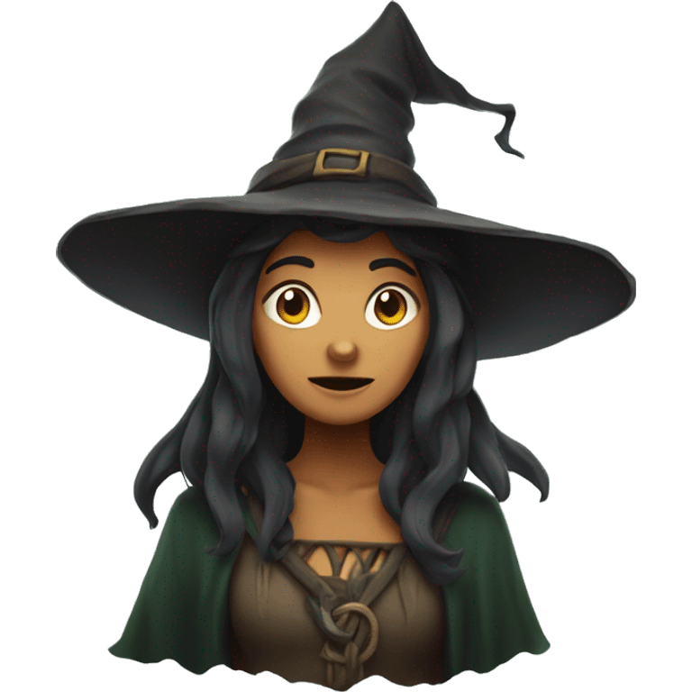 Witch of ancient forest emoji