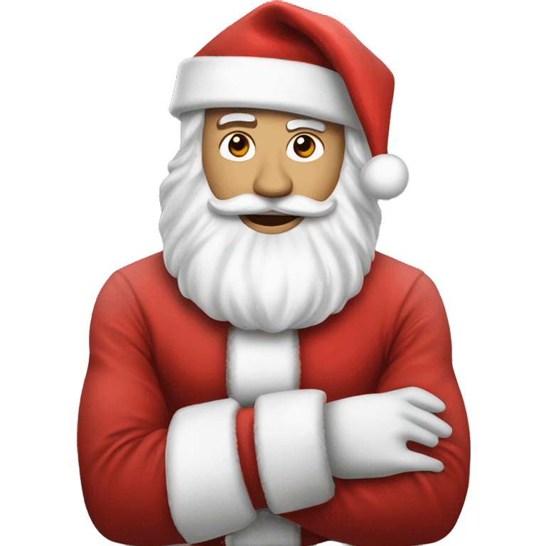 cristiano ronaldo as santa emoji