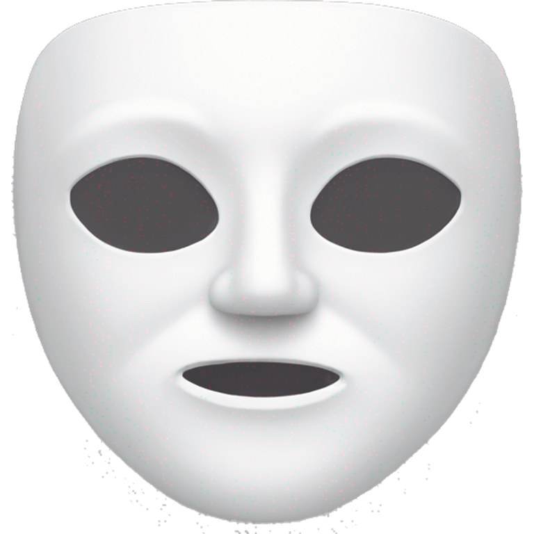 white mask emoji