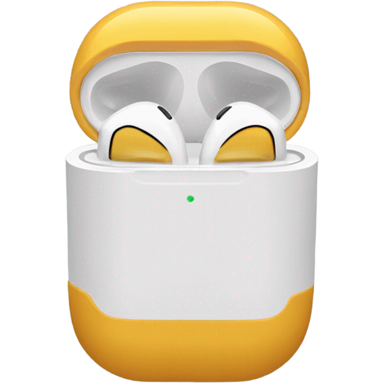 airpod with earwax emoji