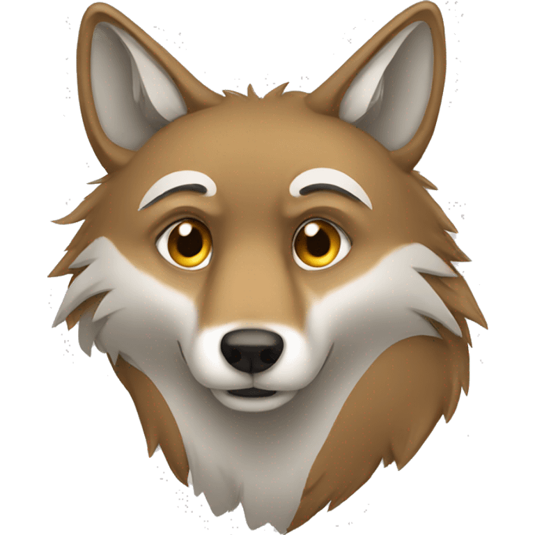 coyote that is crying emoji