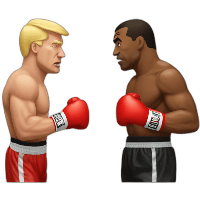 Tyson boxing trump emoji