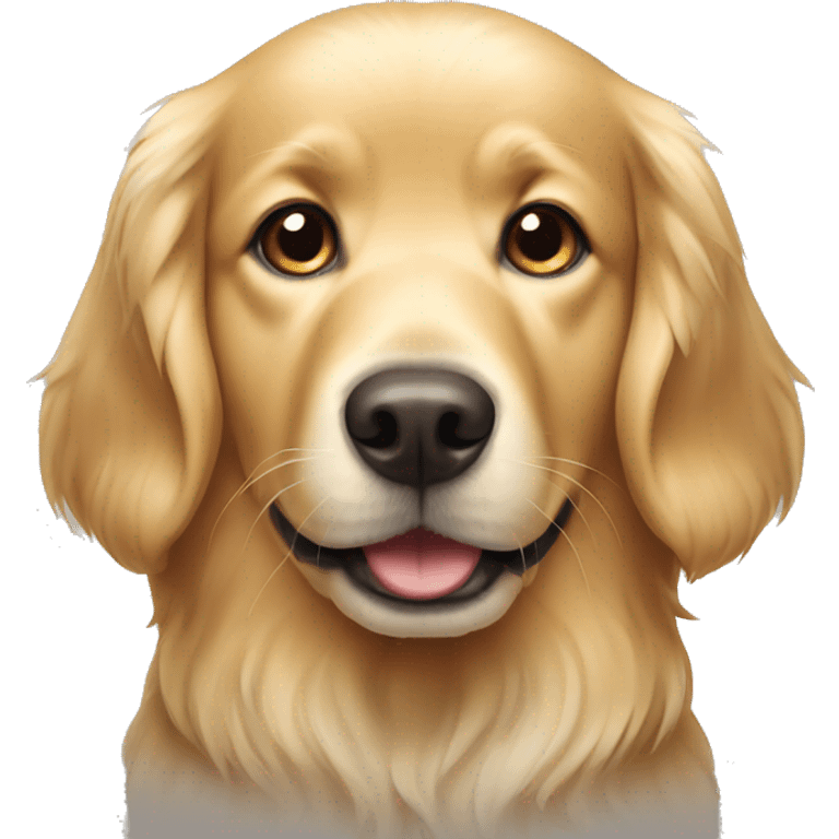 dog golden retriever emoji