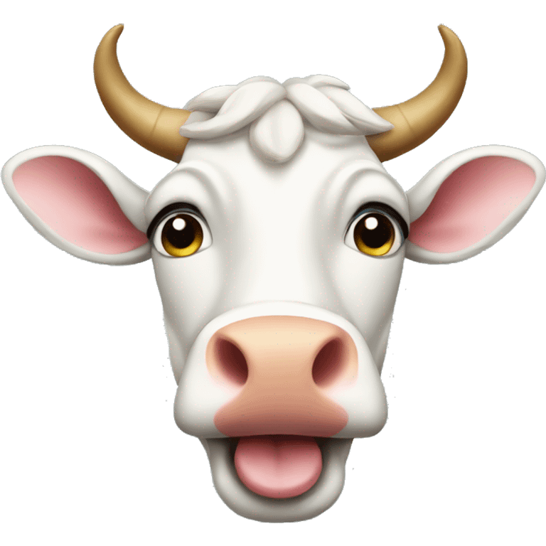 Fancy cow  emoji