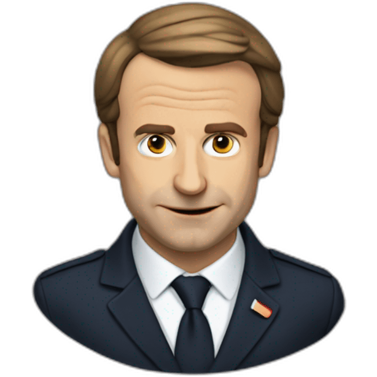 Macron qui meurt emoji