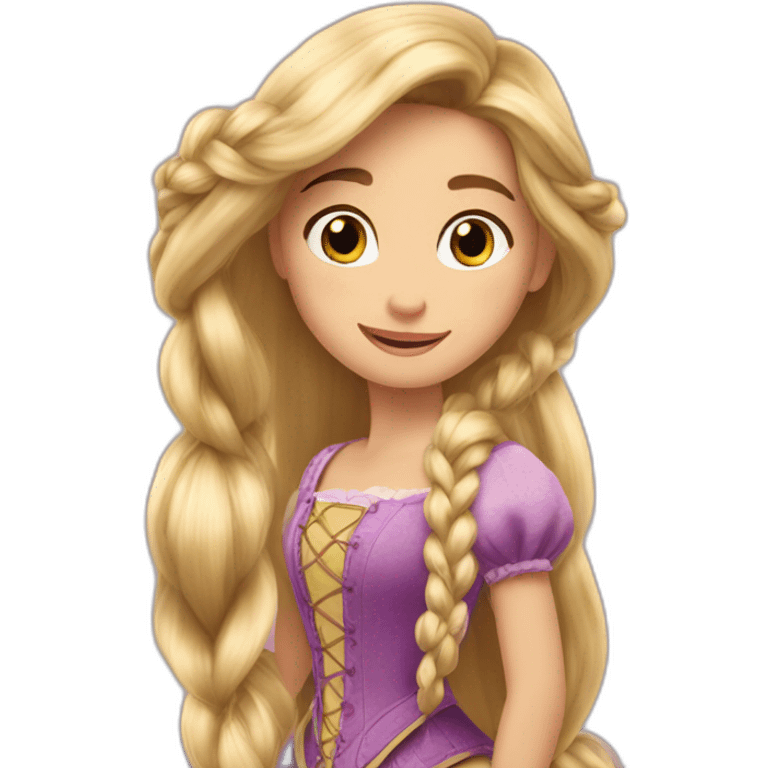 Rapunzel emoji