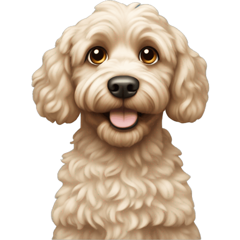 cockapoo dog emoji