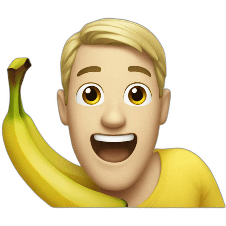 Rush banana emoji