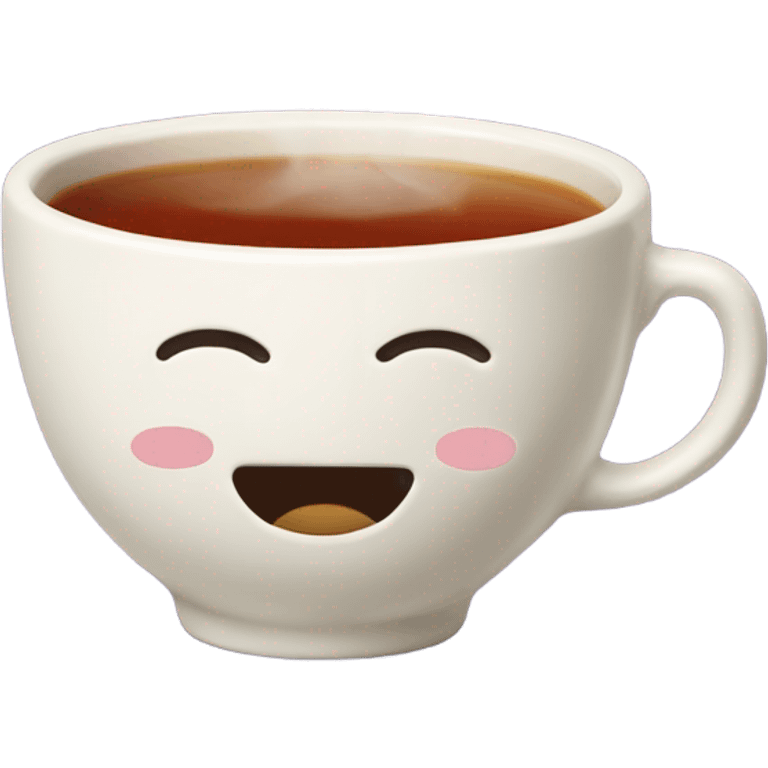 A cup of tea emoji