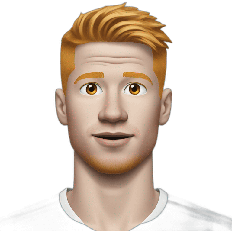 de bruyne realistic emoji