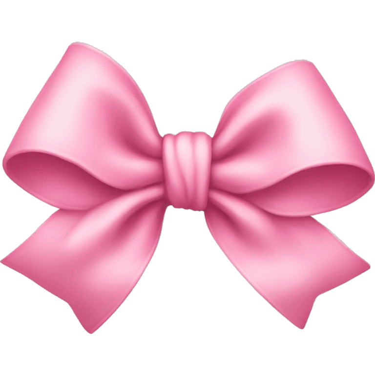 Baby pink bow emoji