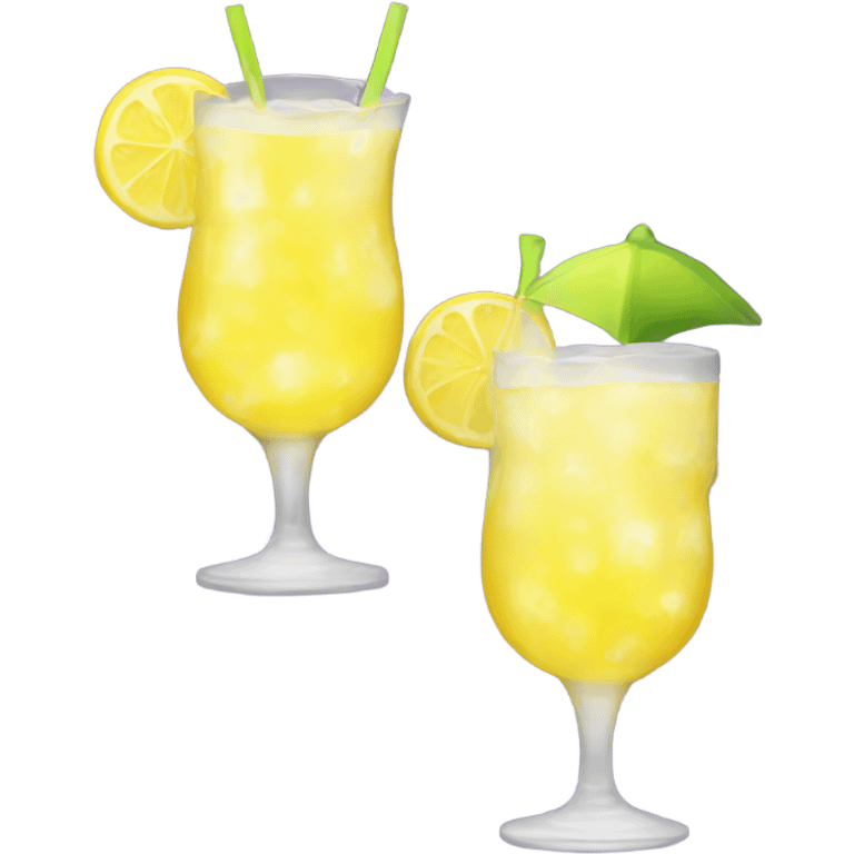 Disco lemonade emoji