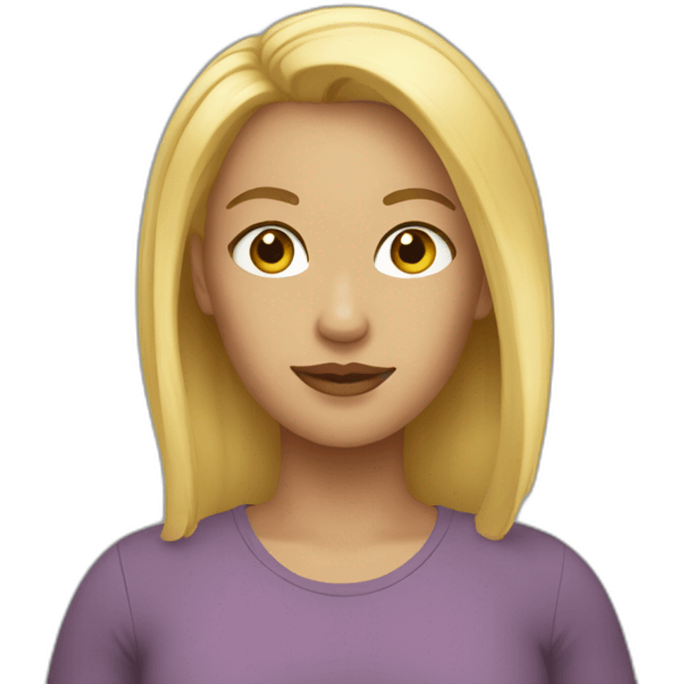 blond masc woman emoji