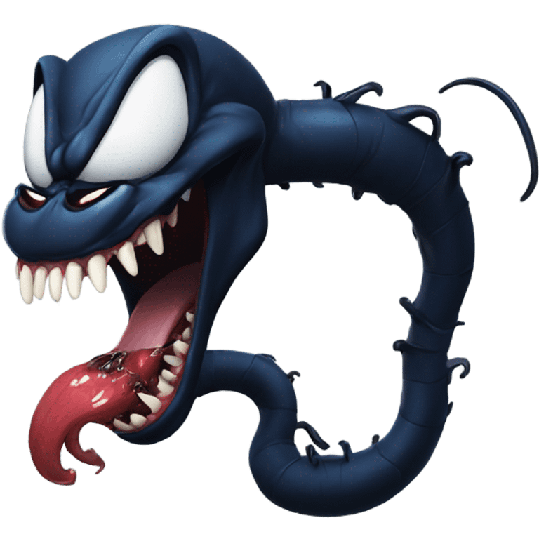  venom eating emoji