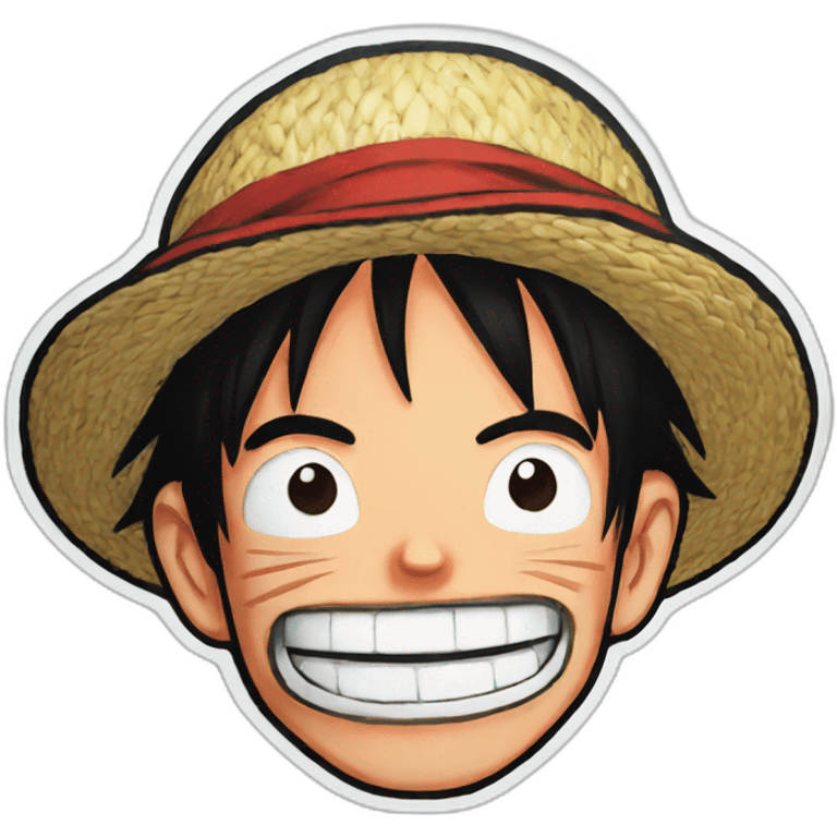 luffy tattoo  emoji