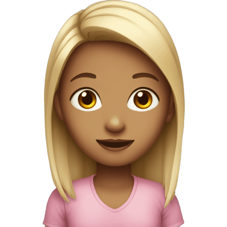 Cute girl emoji